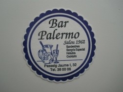 1 bierviltje - Bar Palermo