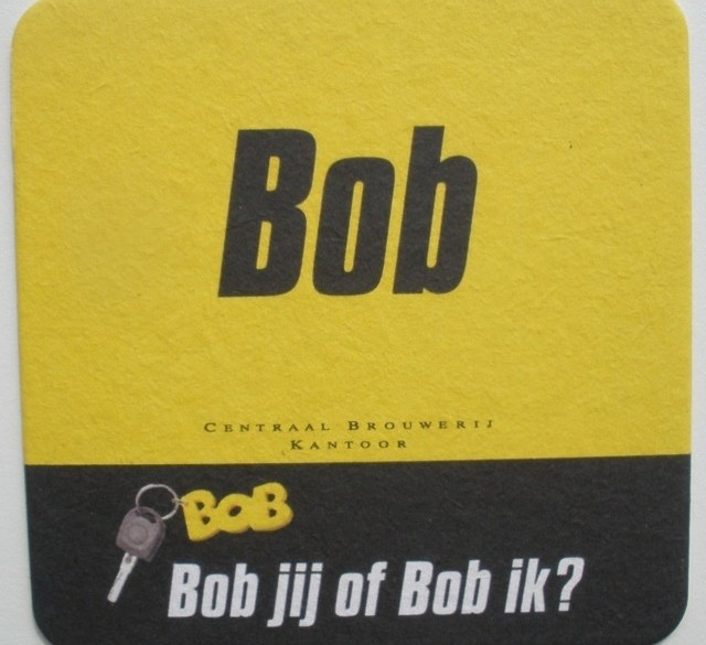 1 bierviltje - BOB