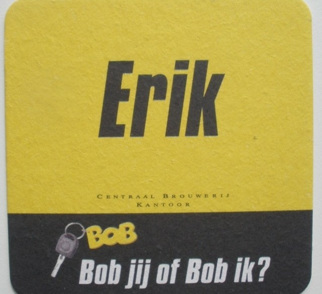 1 bierviltje - ERIK