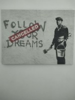 Banksy canvas