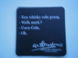1 viltje - Coca Cola Whisky