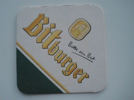 3 bierviltjes Bitburger