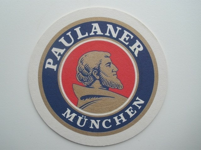 2 bierviltjes Paulaner