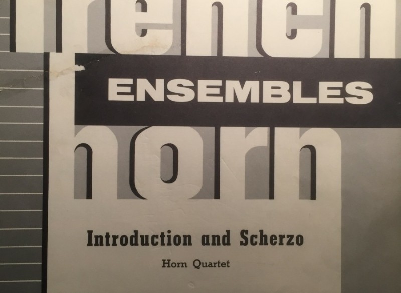 Introduction and Scherzo Horn Quartet Paul Koepke