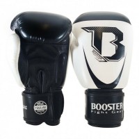 Booster (Kick)Bokshandschoenen Pro Siam 1 Zwart Wit Bokshan…