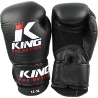 King Pro Boxing Bokshandschoenen Zwart KPB/BG Air Mesh 12 O…