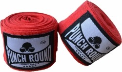 Punch Round™ HQ Bandage Rood Hand Wraps No Stretch 260 cm P…