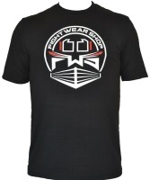 Fightwear Shop Ring Logo T Shirt Zwart Wit Rood Kies uw maa…