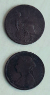 Engeland One Penny 1891