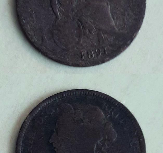 Engeland One Penny 1891