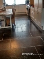 landelijke keukenvloer Belgisch hardsteen 120x60 cm