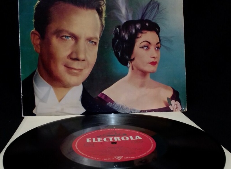 LP operette "Die lustige Witwe",1960,elektrola 60621,zgst