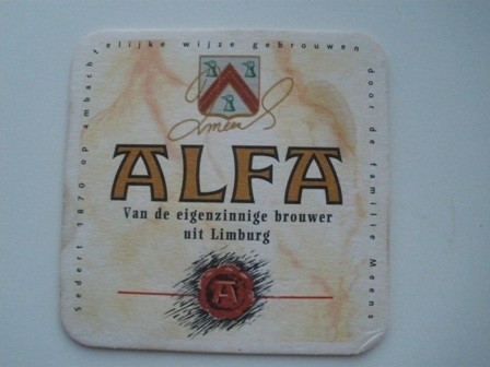 3 bierviltjes ALFA