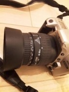 Minolta spiegelreflex 404SI Dynax en Sigma 28-80mm lens