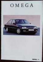 Folder/brochure - OPEL Omega - 1992