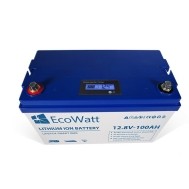 EcoWatt 100 AH 12V LiFePO4 Lithium Battery met BMS