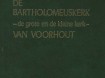 Boek De Bartholomeuskerk van Voorhout