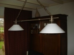 3 wandlampen. salon & eethoeklamp