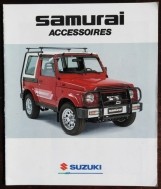 Folder - SUZUKI Samurai accessoires - 1990