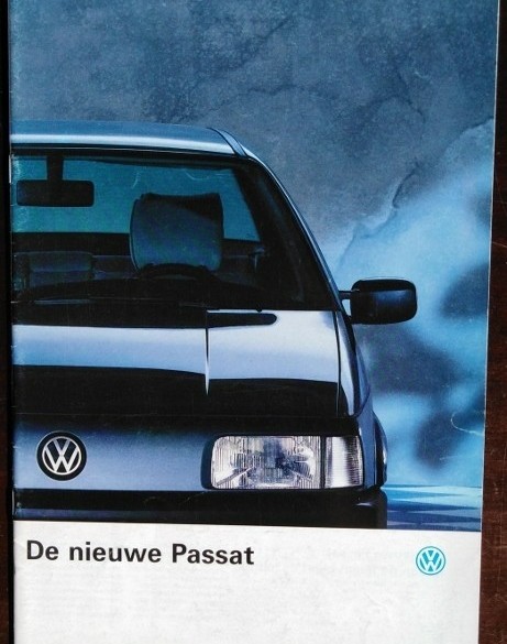 Folder/brochure - VOLKSWAGEN - De nieuw Passat - 1989