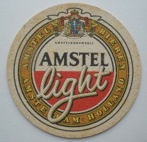1 bierviltje - Amstel Light