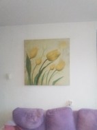 Tulpen kunst Schilderij
