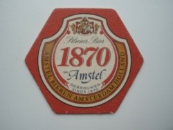 1 bierviltje Amstel - Pilsener Bier  1870
