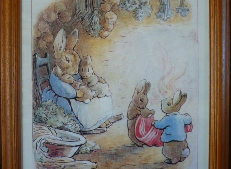 Beatrix Potter; The Tale of Benjamin Bunny.