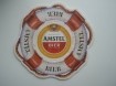 1 bierviltje Amstel - Boei