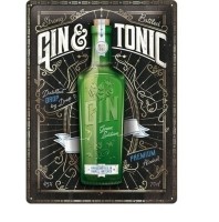 Gin & Tonic reclamebord