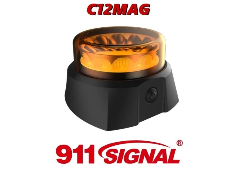 911 Signal C12MAG Oplaadbaar led zwaailamp ECER65 magneet m…