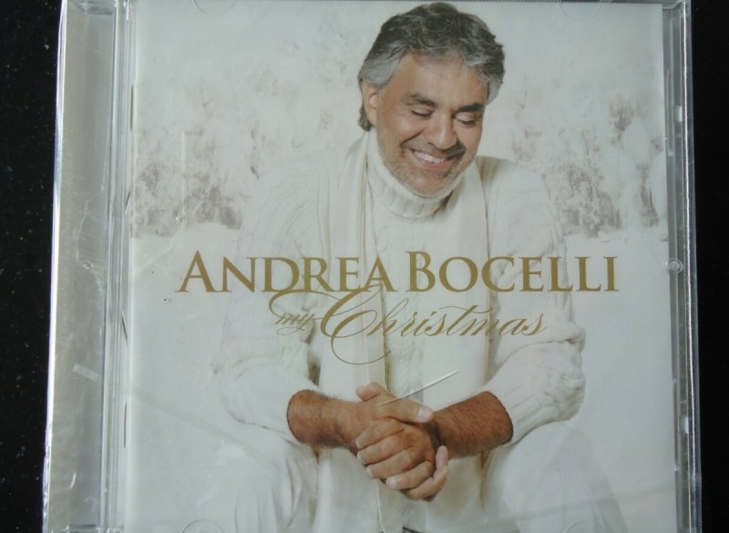 De nieuwe originele CD My Christmas van Andrea Bocelli.