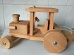 Tractor Hout 37x20 cm