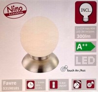 Nino Leuchten Favre touch lamp LED