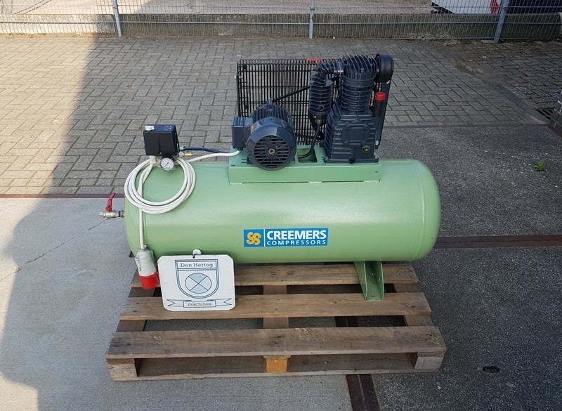 Creemers compressor 2,2kW 150L tank gebruikte compressors w…