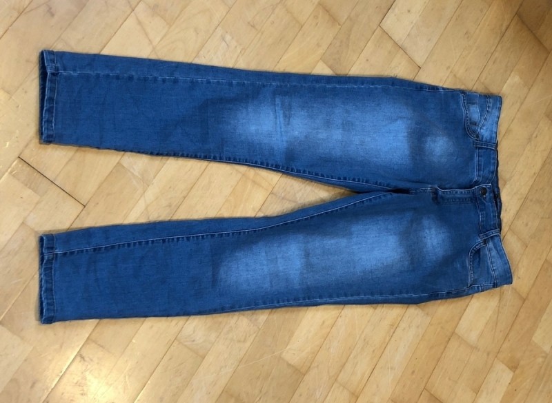 Jeans, dames, mt 46, blauw