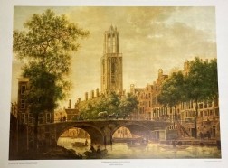 Poster van Utrecht stadsbeeld