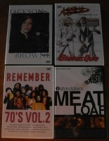 4 muziek DVD's