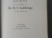 De gouden scepter toegereikt - dr. H.F. Kohlbrugge