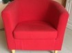 IKEA TULLSTA fauteuil met nieuwe (nog verpakte) beige hoes