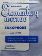 Saxophone, Rubank Elementary Method, Ho