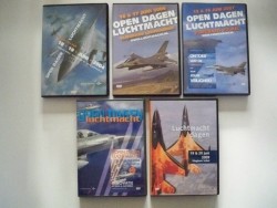 Diverse dvd's over de Luchtmacht