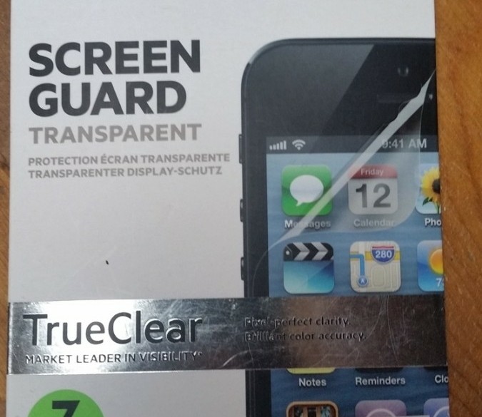 3x Screen guard iPhone 5/5C/5S
