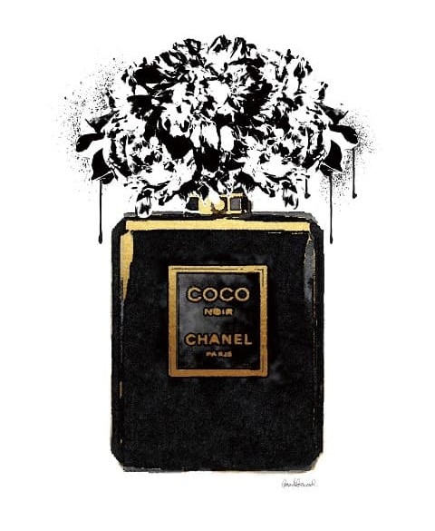 Glasschilderij Chanel Noir Parfum | Ter Halle | 018