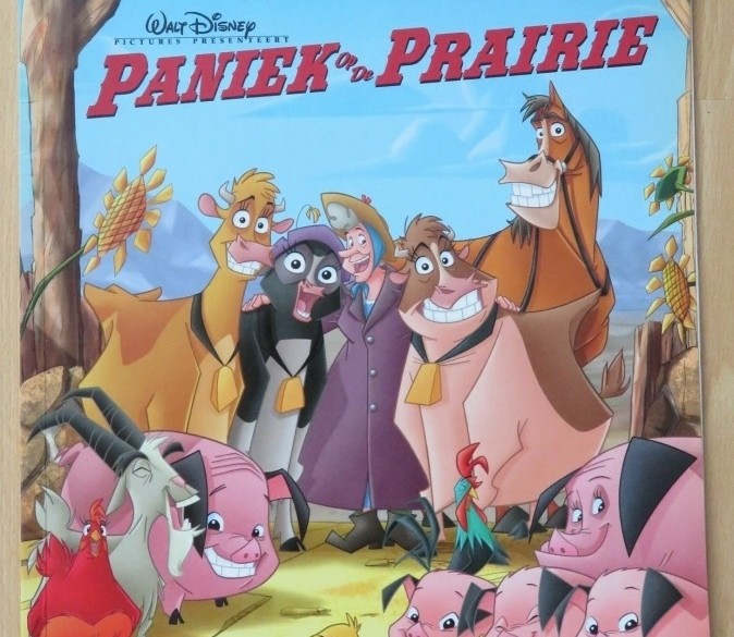 Stripboek Walt Disney's Paniek op de prairie