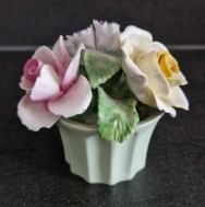 Radnor - miniatuur bloemenpotje - bone china