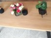 SALONTAFEL BERT PLANTAGIE SPIKE EIKEN 140x70 x37 CM 