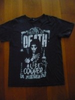 Zwart T shirt Theatre of Death Tour 2009 Alice Cooper