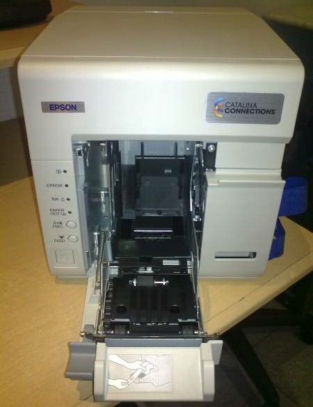 Epson TM-C600 M228A Colour Ticket Label Printer