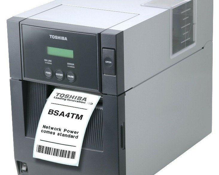 Toshiba B-SA4TM B-SA4TM-GS12-QM-R Label Printer